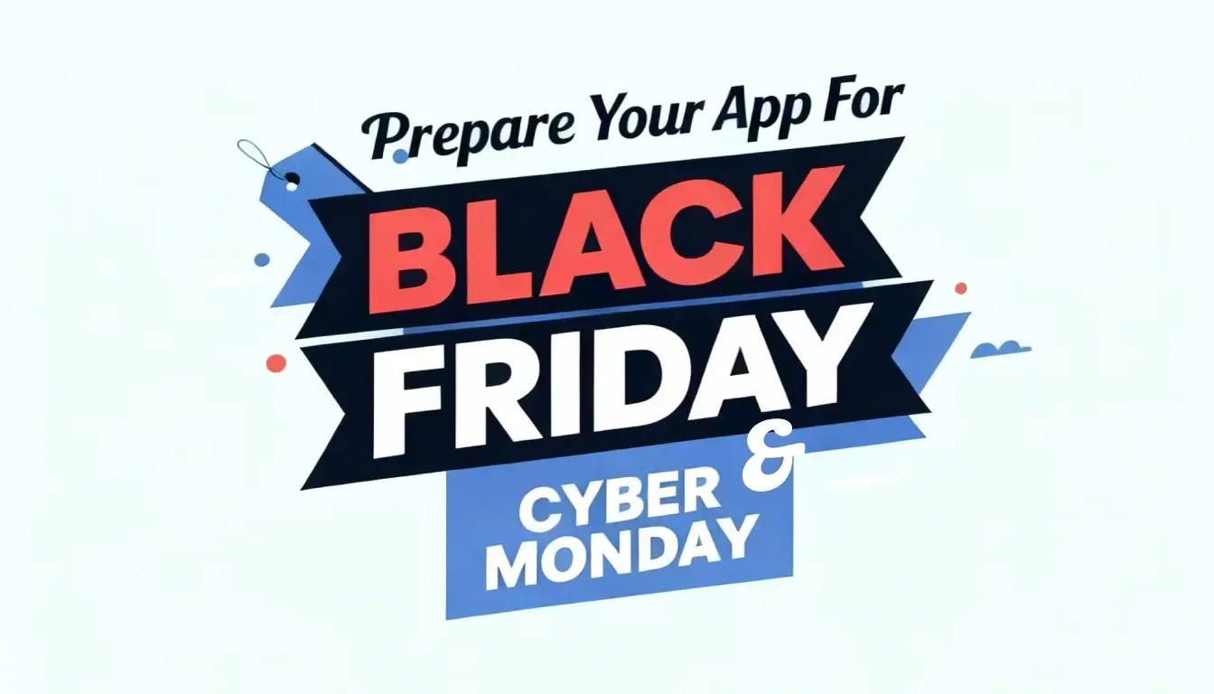 How to Prepare Your App for Black Friday & Cyber Monday?